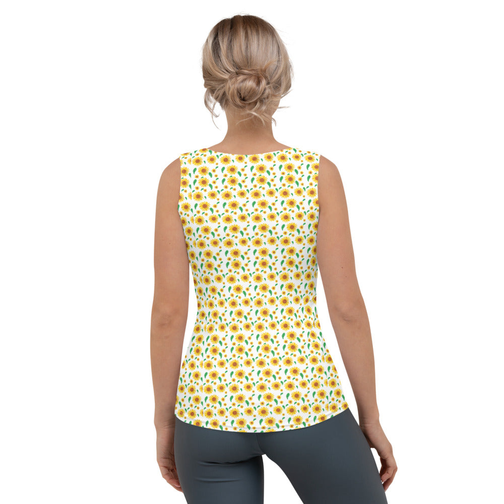 Sunflower Salad Sublimated Tank Top