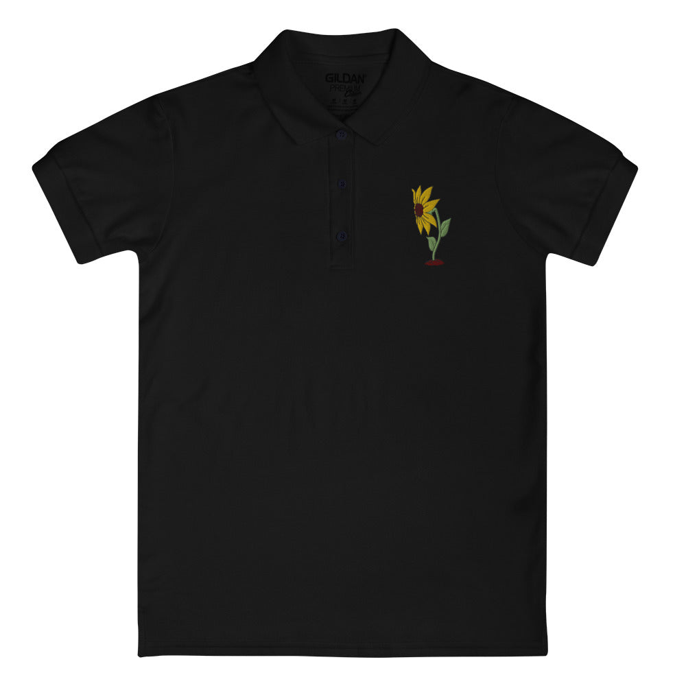 Western Whispers Embroidered Women&#39;s Polo Shirt