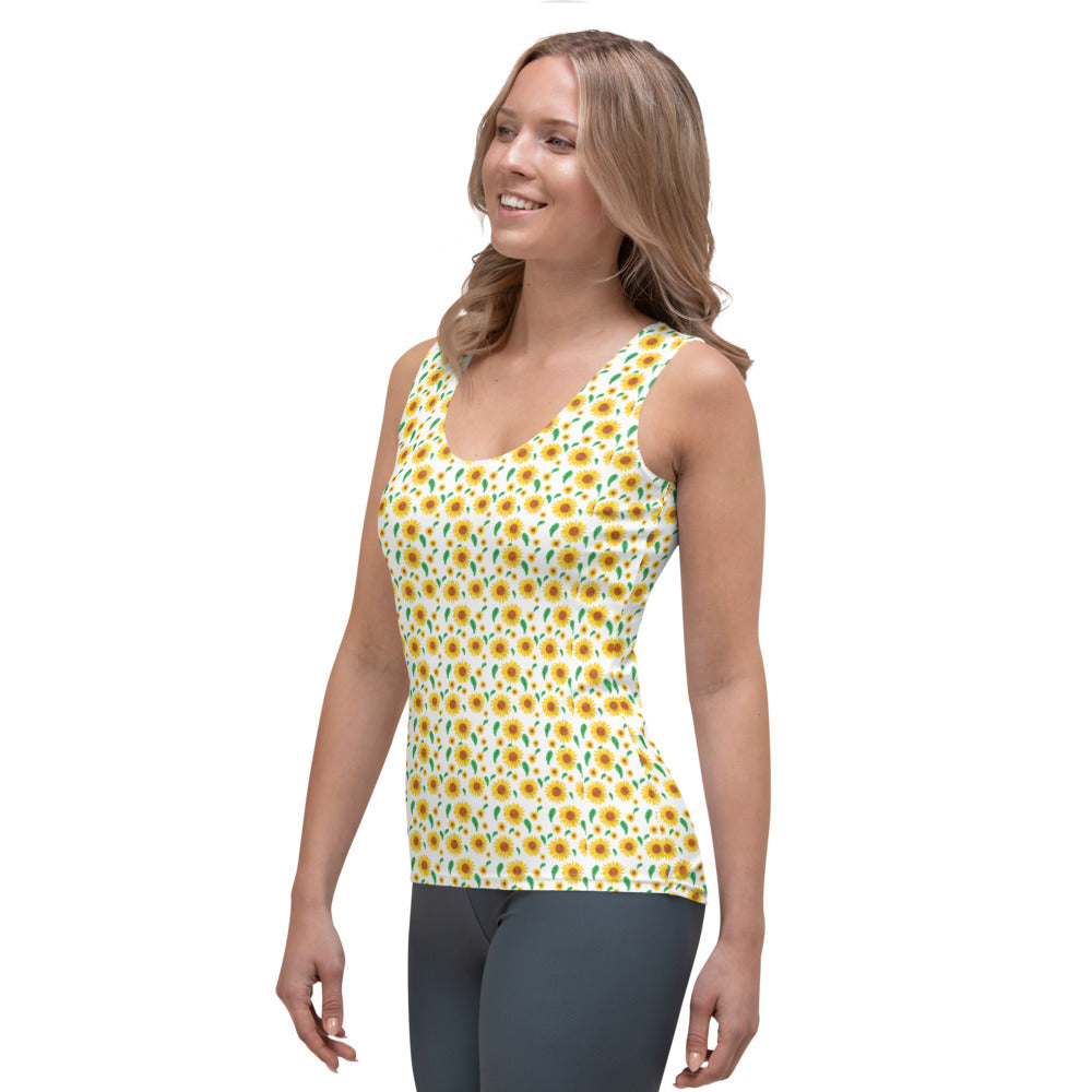 Sunflower Salad Sublimated Tank Top