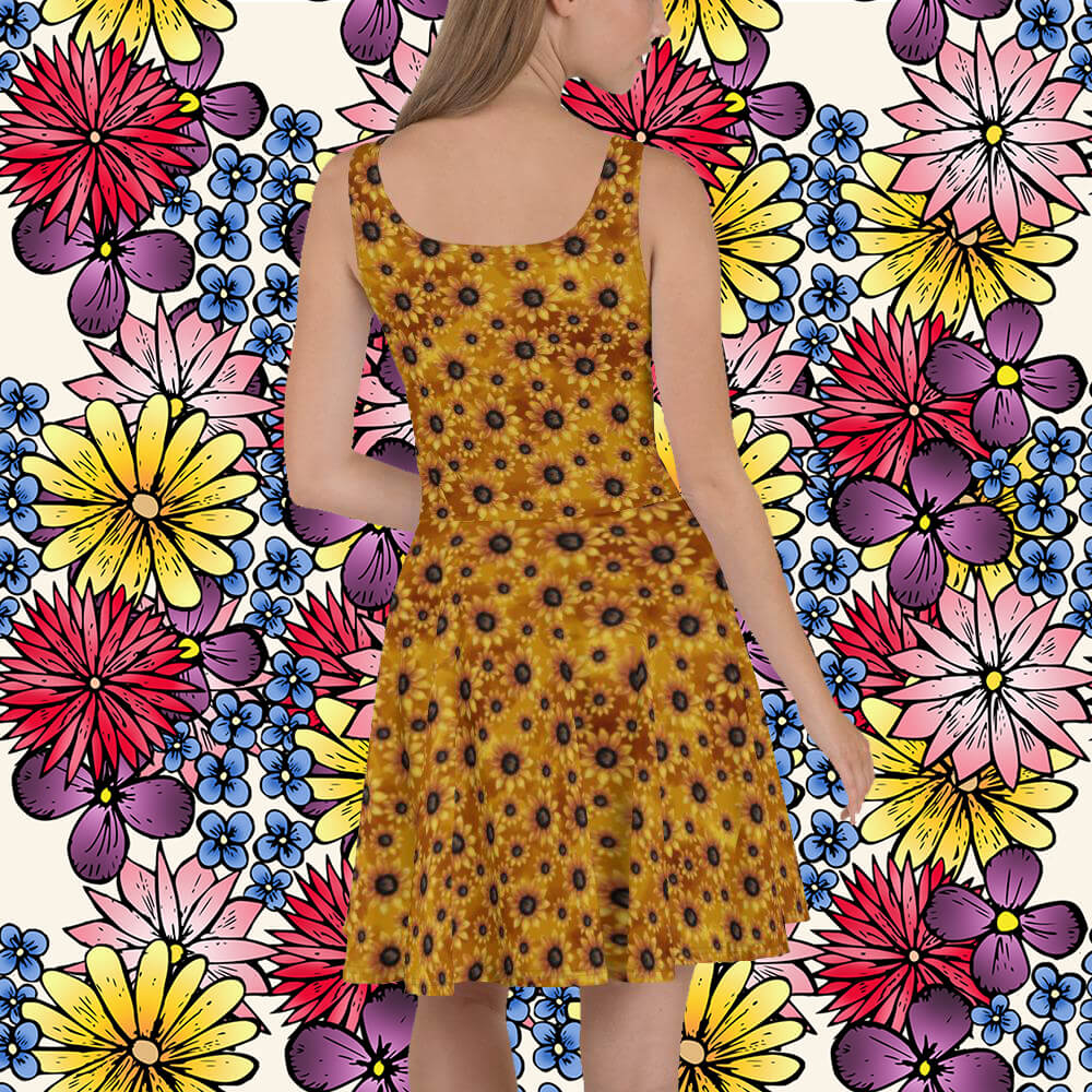Sunflower Field Dress
