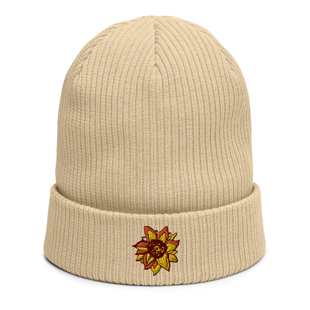 Tropical Smoothie Organic Ribbed Beanie