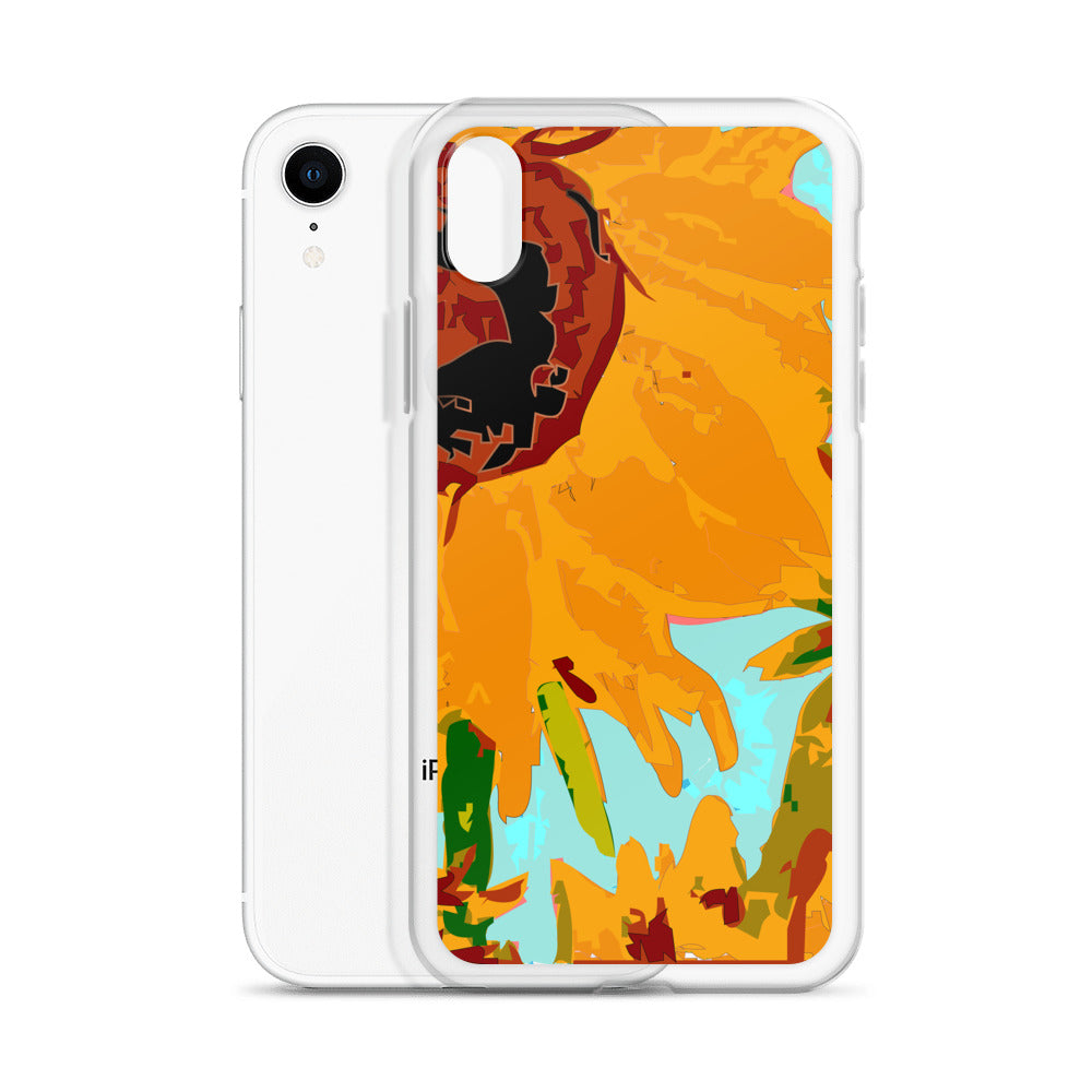 Painted Sun iPhone Case