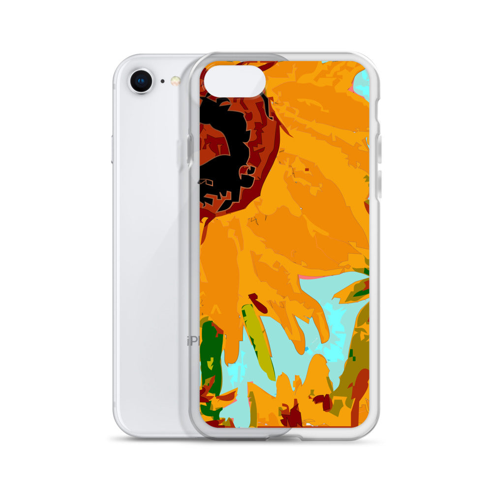 Painted Sun iPhone Case